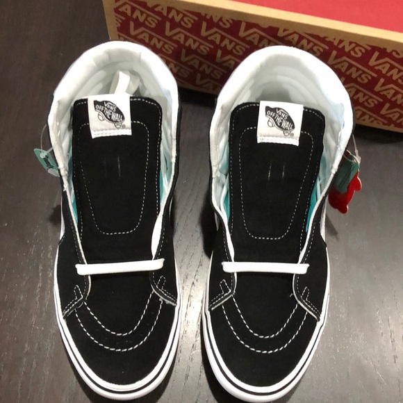 Vans Comfycush Sk8-Hi Tape Mix Black Frost Gray - Picture 4 of 6